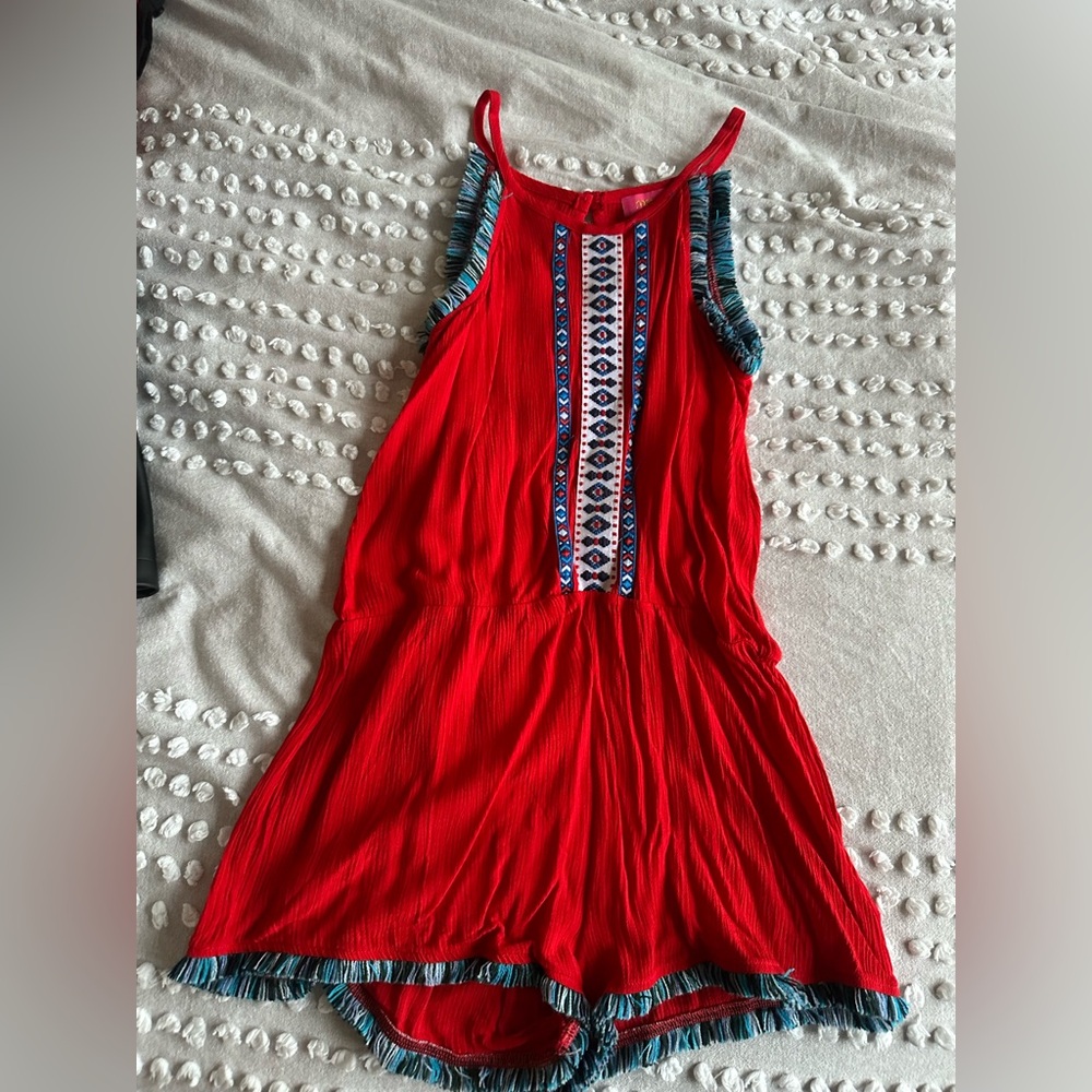 GIRLS ROMPER FROM BOUTIQUE IN THE HAMPTONS!! Worn only once!! Very chic size XL!